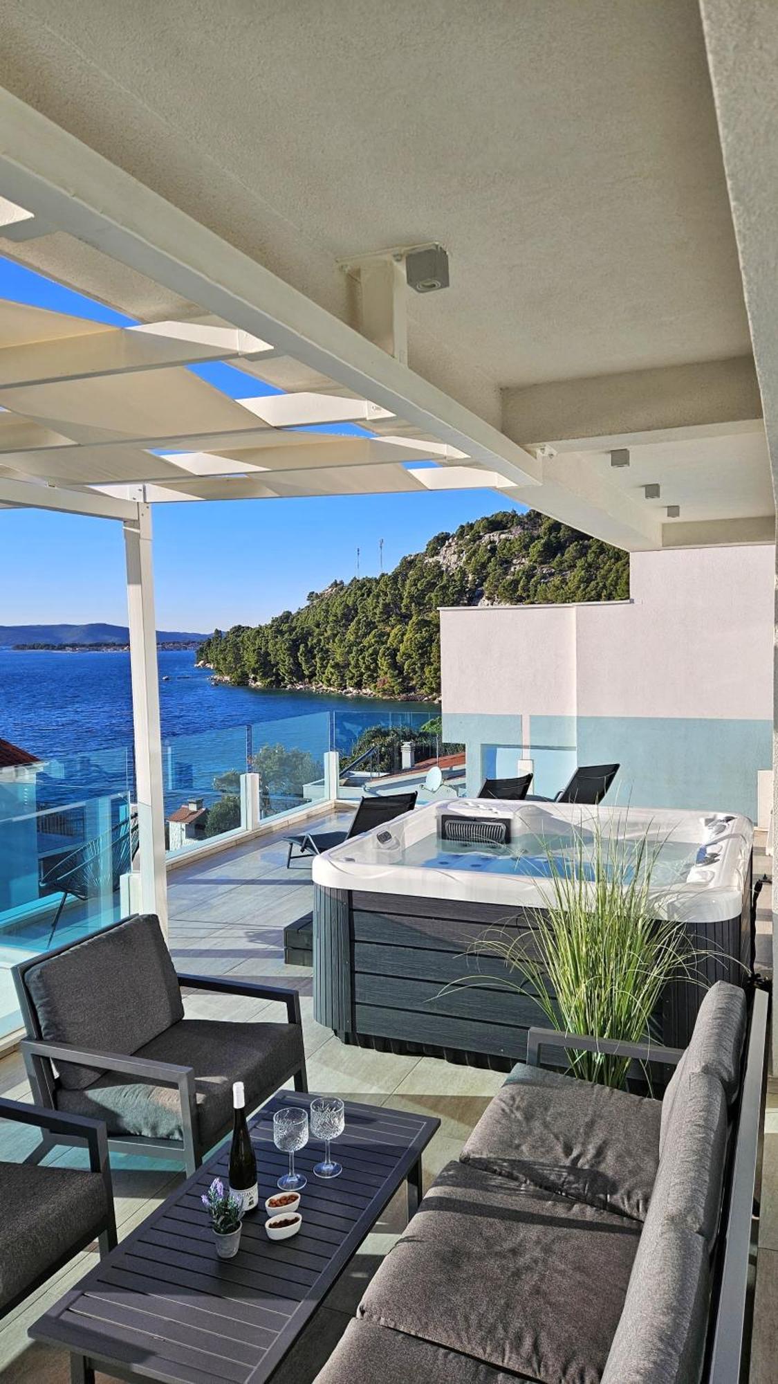 Villa Aqua Žaborić Extérieur photo