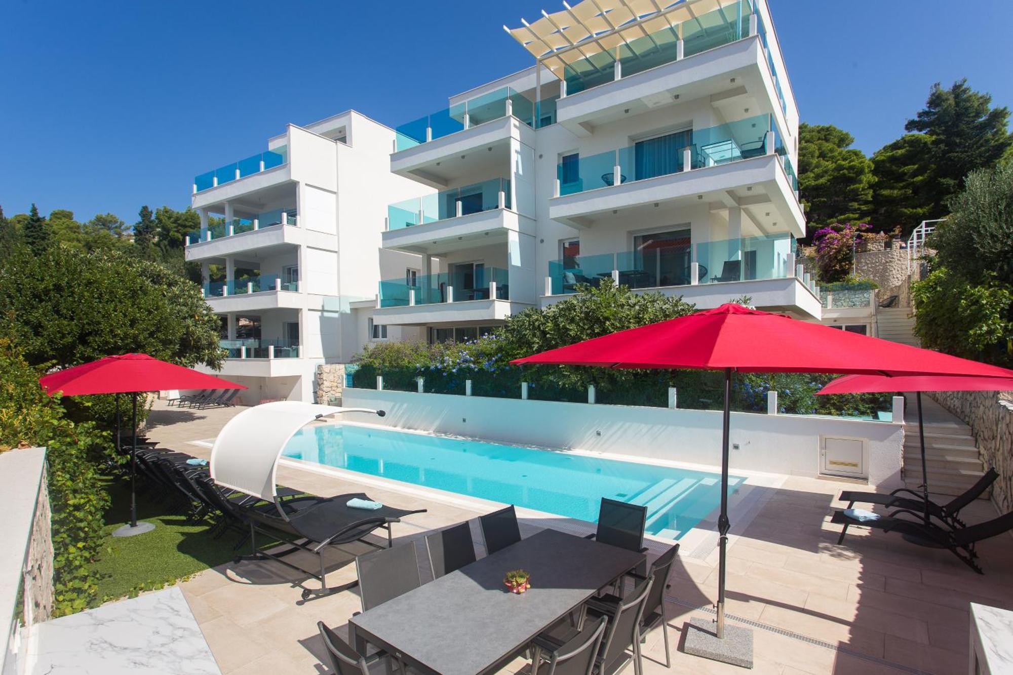 Villa Aqua Žaborić Extérieur photo