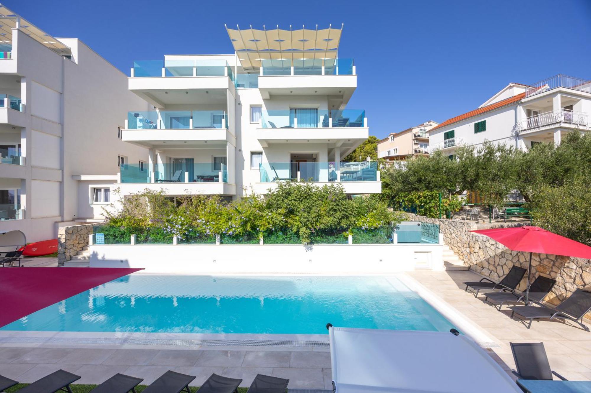 Villa Aqua Žaborić Extérieur photo